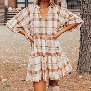 Plaid Dress